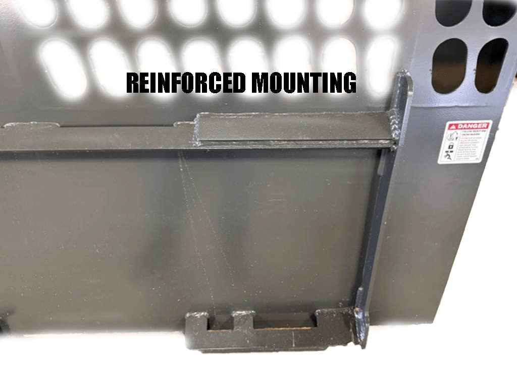 Spider Attachments Special High Capacity 60" wide 1 Yard Bucket
