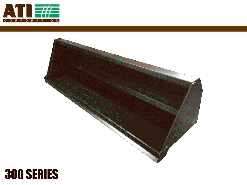 ATI 300 series high capacity tractor bucket