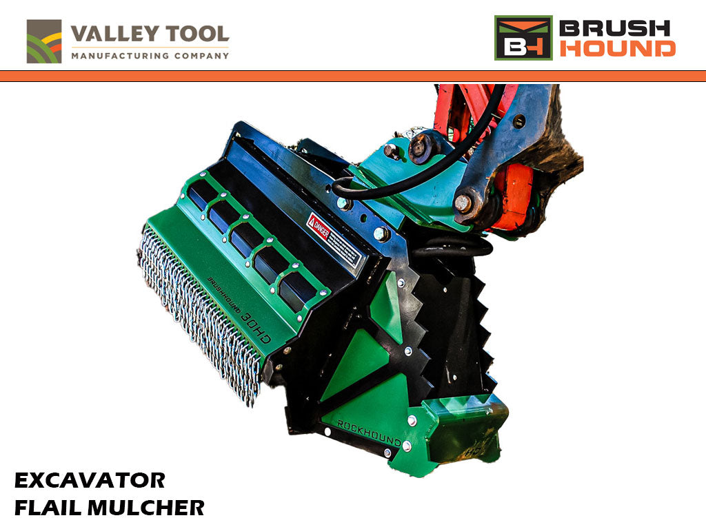 Flailing Tools VALLEY TOOL MFG BRUSH HOUND 30EX-HD heavy duty flail mulcher 10000 - 1