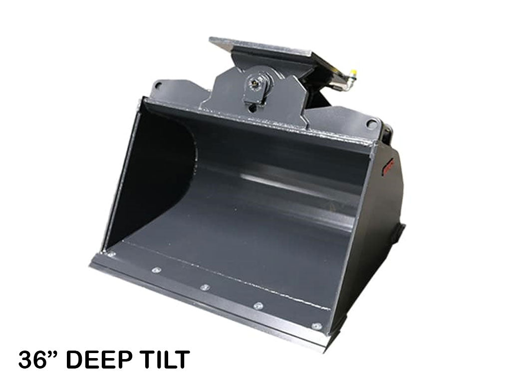 MONGO excavator tilt buckets, 3300 - 33000 lbs. machines