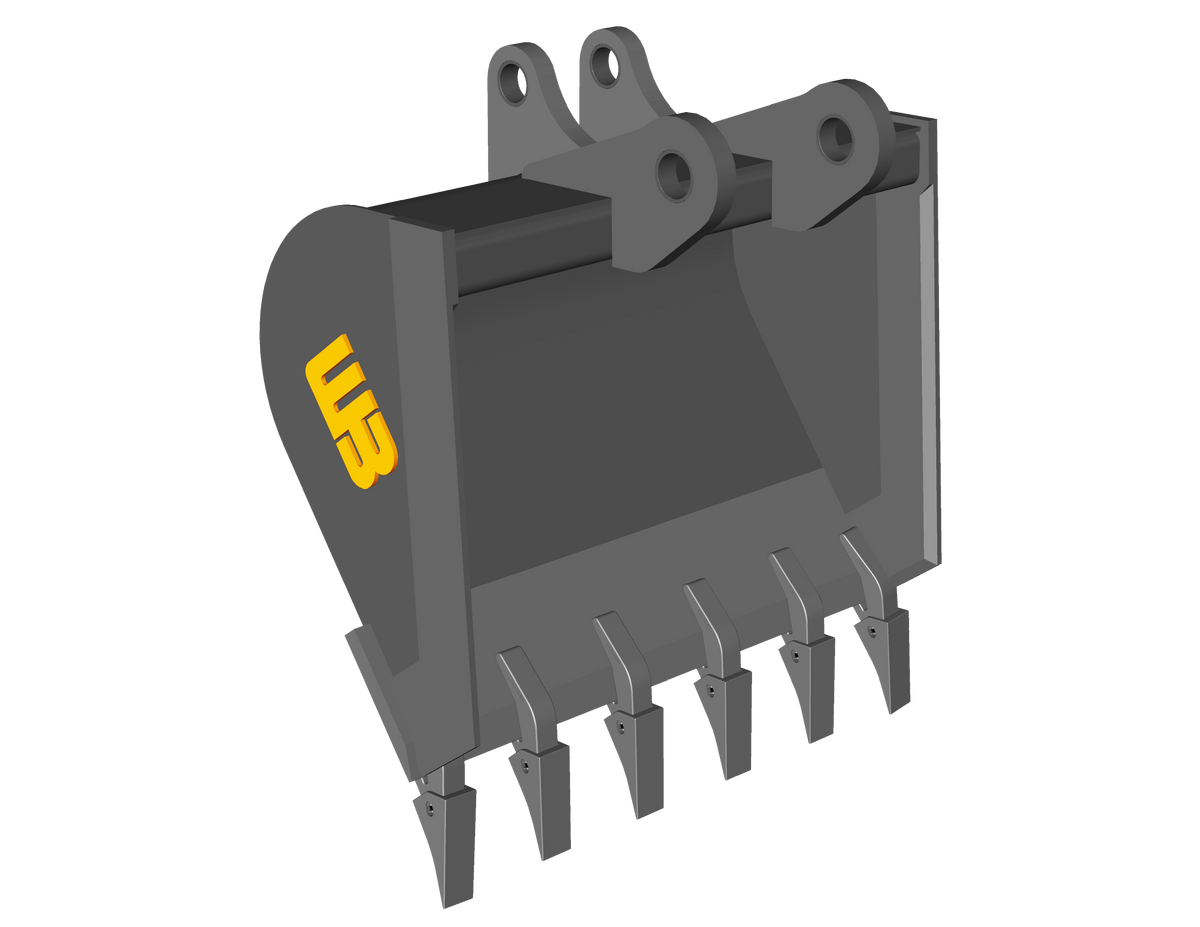 Werk-Brau Cemetery Buckets for 2,100-11,000 lbs. Excavators (mini 76, 1 & 15)