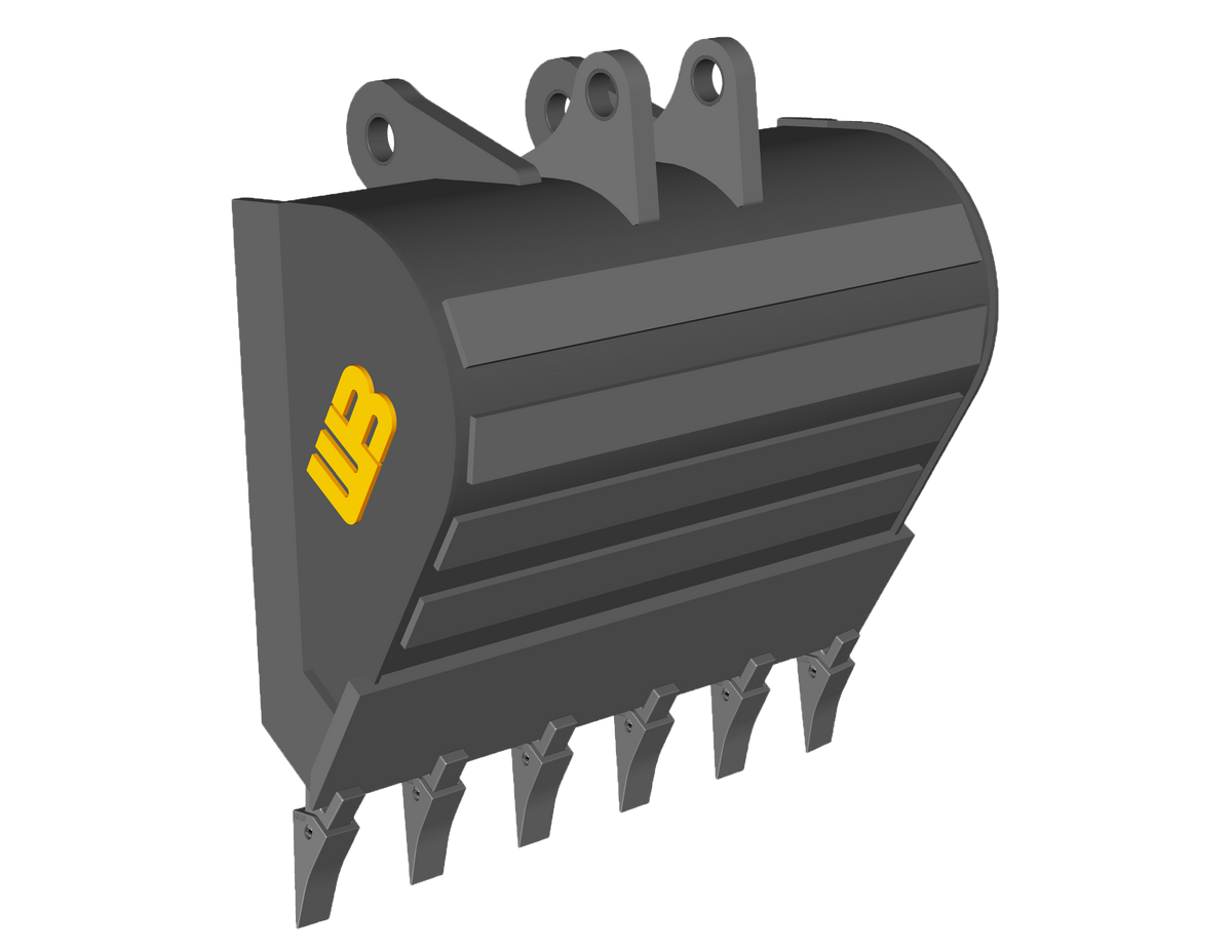 Werk-Brau Cemetery Buckets for 2,100-11,000 lbs. Excavators (mini 76, 1 & 15)