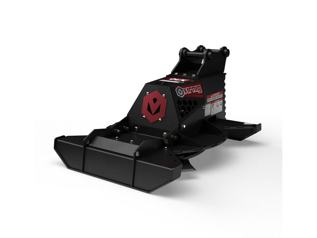 VIRNIG X30 42" rotary brush cutter for excavator