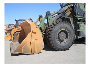 WERK-BRAU Multi-Purpose Quad Bucket for Wheel loaders 30,000 - 33,000 lbs. (class 3.5)