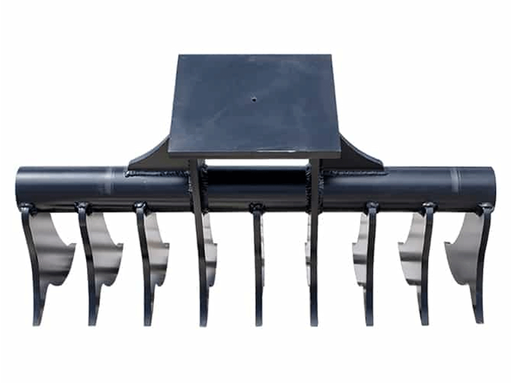 MONGO 40" Excavator Rake for 3 to 5 ton excavators