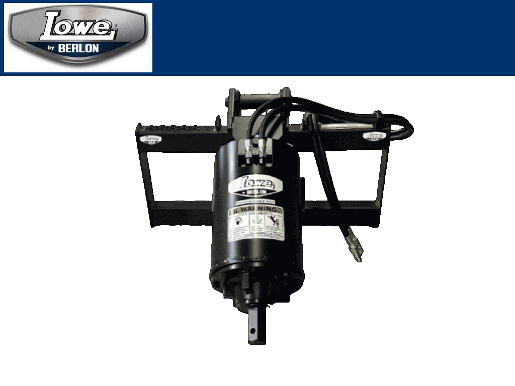 Berlon Lowe A-400 Series auger drive for skid steer