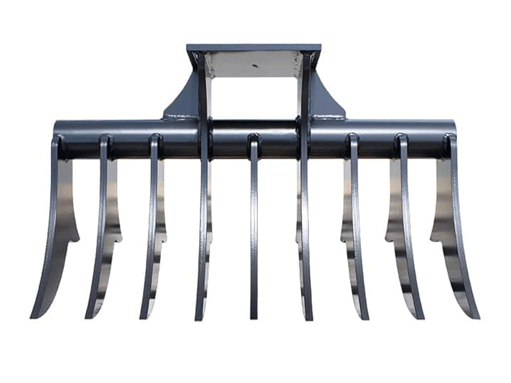 MONGO 46" rake for 6 to 10 ton excavators