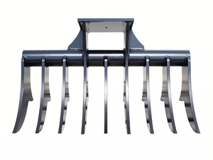 MONGO 46" rake for 6 to 10 ton excavators