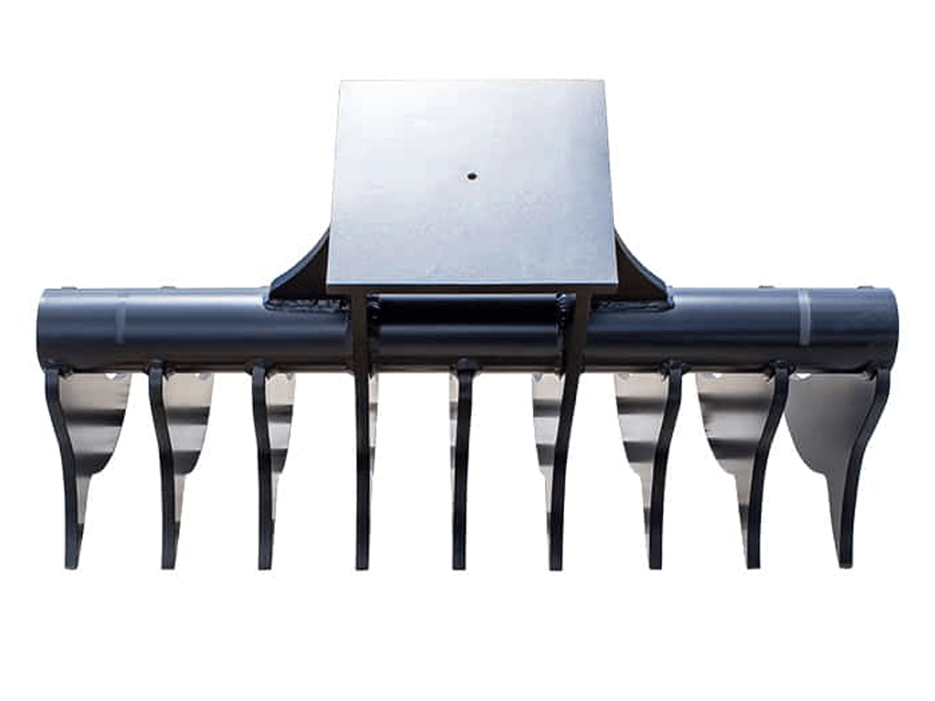 MONGO 46" rake for 6 to 10 ton excavators
