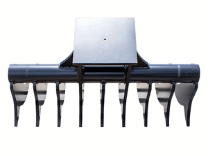 MONGO 46" rake for 6 to 10 ton excavators
