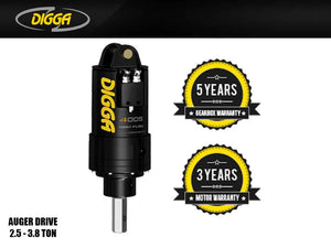 DIGGA DSS Series auger drive for skid steer high flow only
