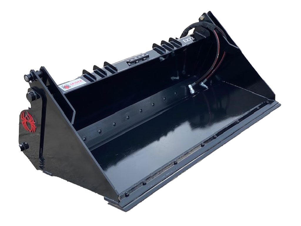 SPIDER EX series 72" 4-in-1 combination bucket