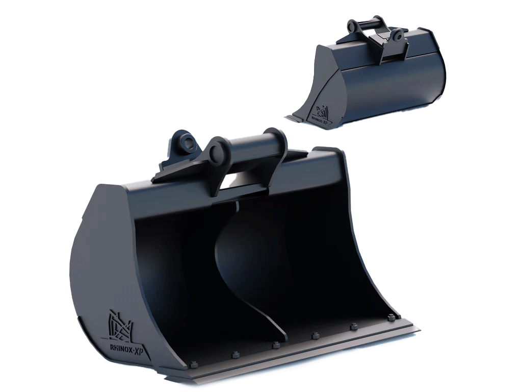 RHINOX Tag / CP / Wain Roy 4000-8000 Lbs. Excavator Ditch Bucket (1.25" T-Pin)