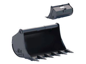 RHINOX Tag / CP / Wain Roy Quick Hitch Dirt Buckets for 10,000 to 12,000 Lbs. Machines (1.25" T-pin)