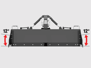 HLA grader box for skid steer