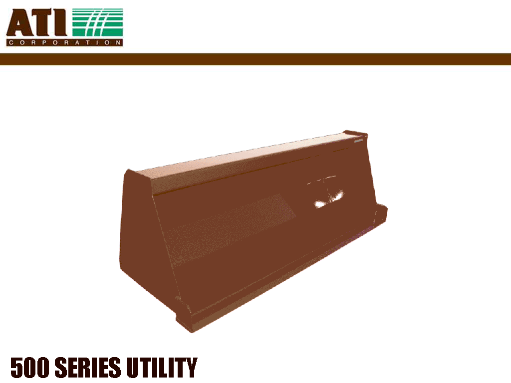 ATI 500 series utility tractor bucket