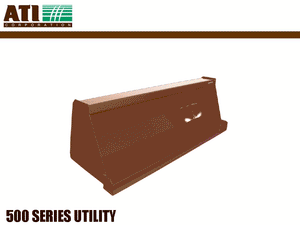ATI 500 series utility tractor bucket
