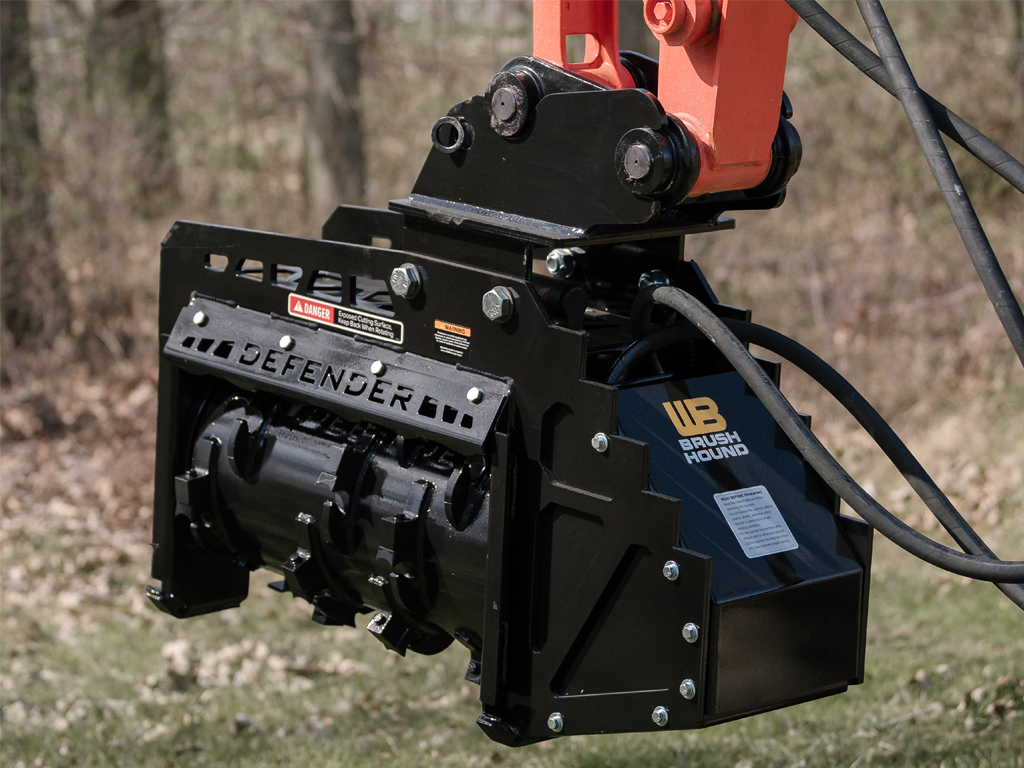Werk-Brau FX26 Defender Series forestry mulcher for 8000 to 16000 lbs. excavators