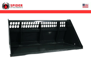 Spider Attachments Special High Capacity 60" wide 1 Yard Bucket