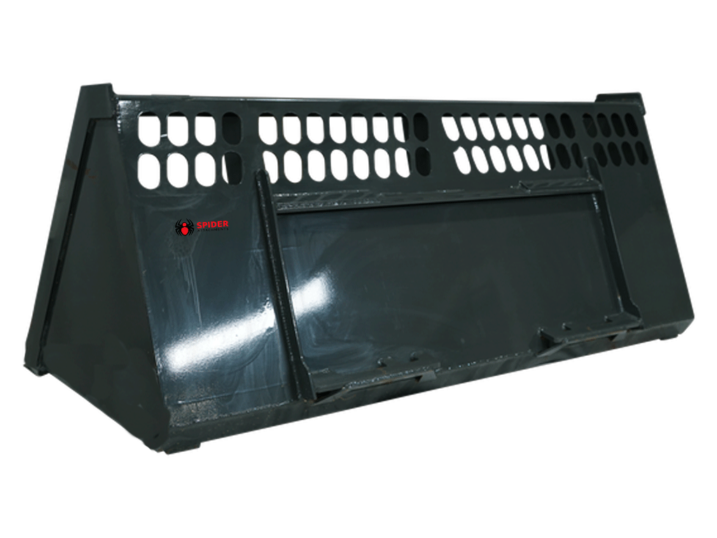 Spider Attachments High Capacity Buckets – Skid Steer Mount