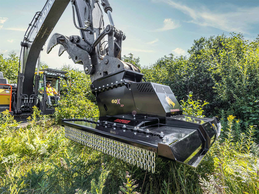 Brush Wolf X-Series Excavator Brush Cutter – 60X and 72X
