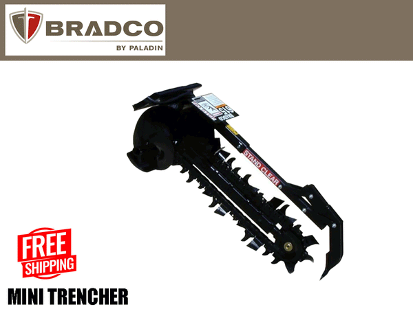 PALADIN / BRADCO 615 SERIES TRENCHER FOR MINI LOADER