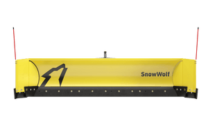 SnowWolf QuattroPlow arado lateral automático para cargadoras de ruedas