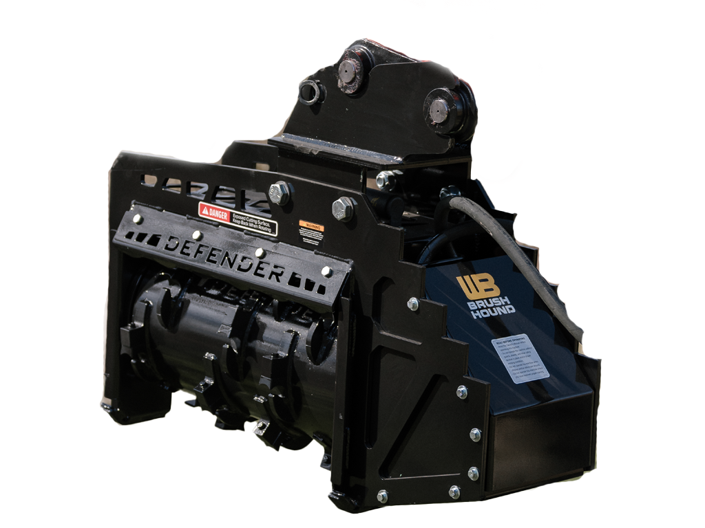 Werk-Brau FX26 Defender Series forestry mulcher for 8000 to 16000 lbs. excavators