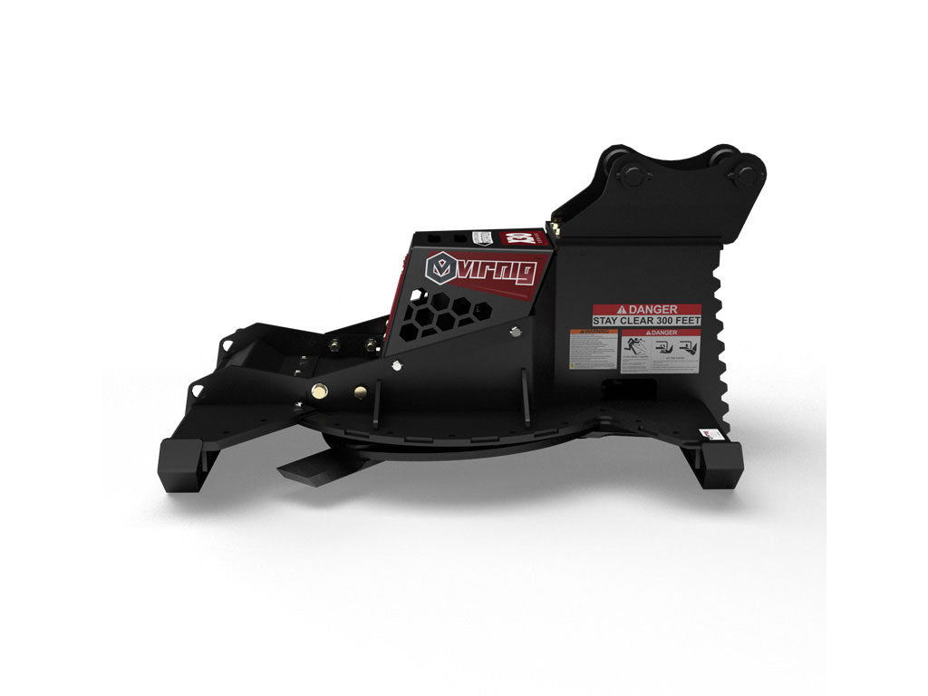 VIRNIG X30 42" rotary brush cutter for excavator