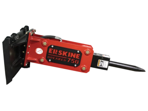 ERSKINE hydraulic breaker for skid steer loader