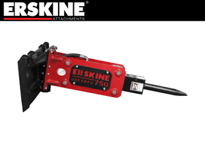 ERSKINE hydraulic breaker for skid steer loader