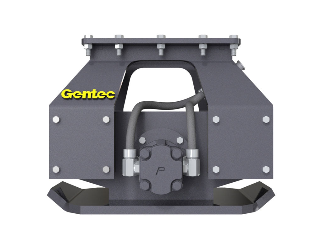 GENTEC GE870F Hydraulic Plate Compactor, 4000-14500 lbs. Excavators