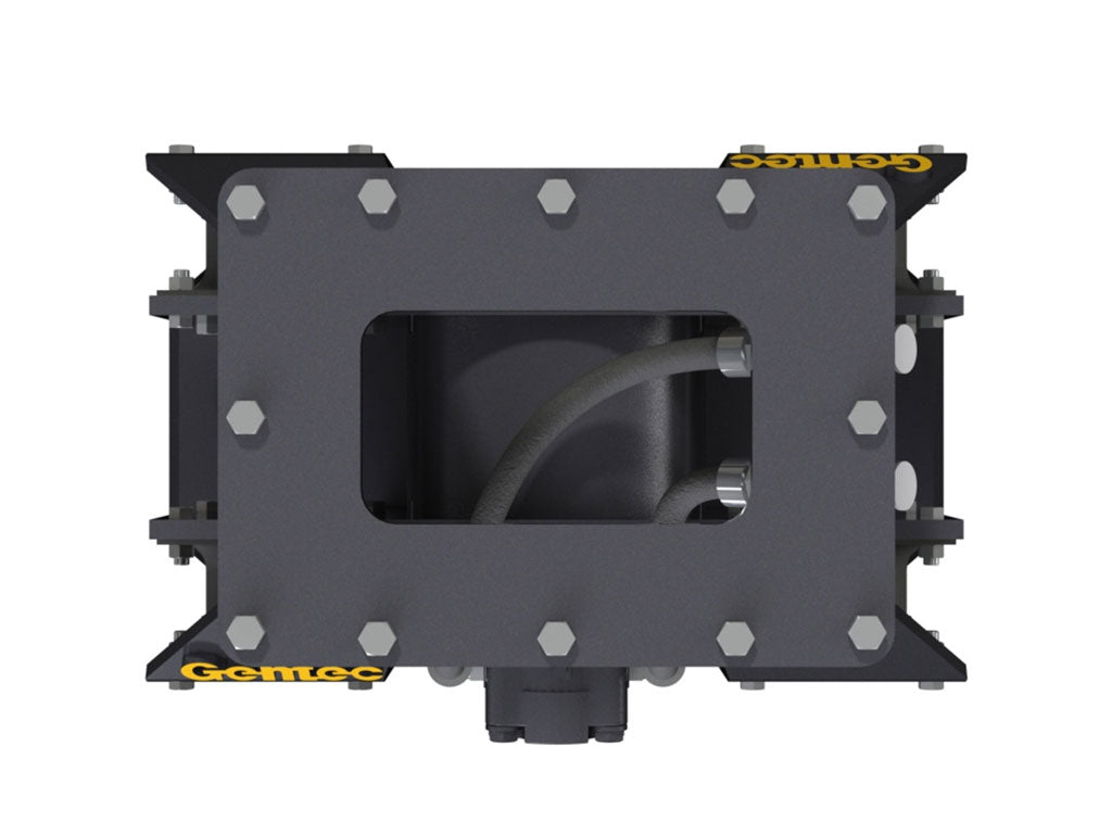 GENTEC GE870F Hydraulic Plate Compactor, 4000-14500 lbs. Excavators