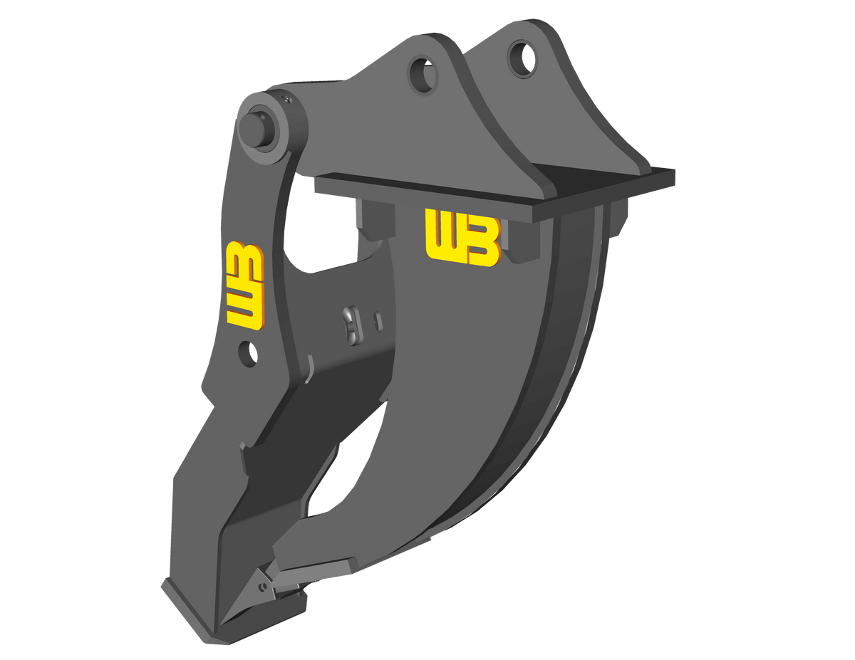 WERK-BRAU Cribbing Buckets for 7,000 - 25,000 lbs. Excavators. (Mini 2, 3, 4, & 5)