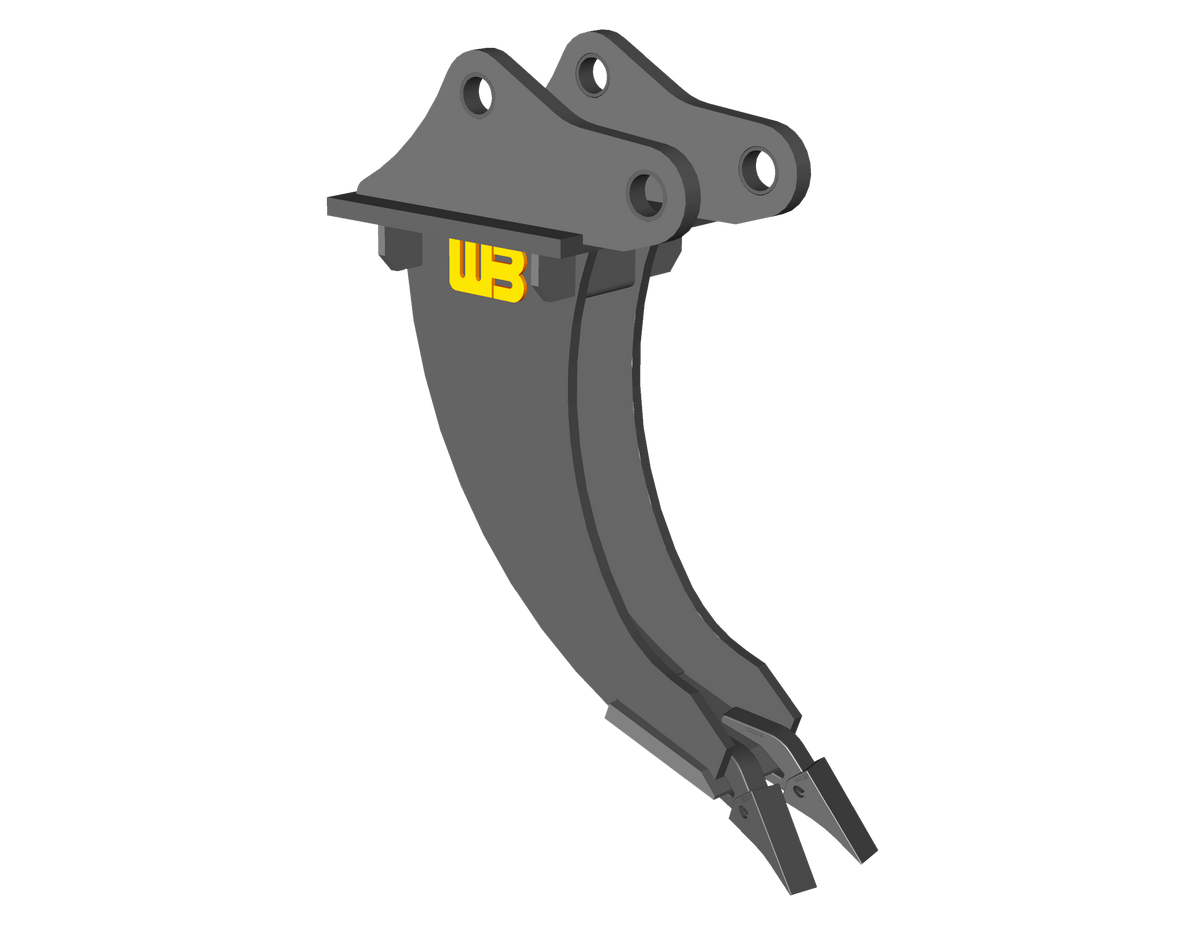 WERKBRAU Cribbing Buckets for 7,000 25,000 lbs. Excavators. (Mini 2