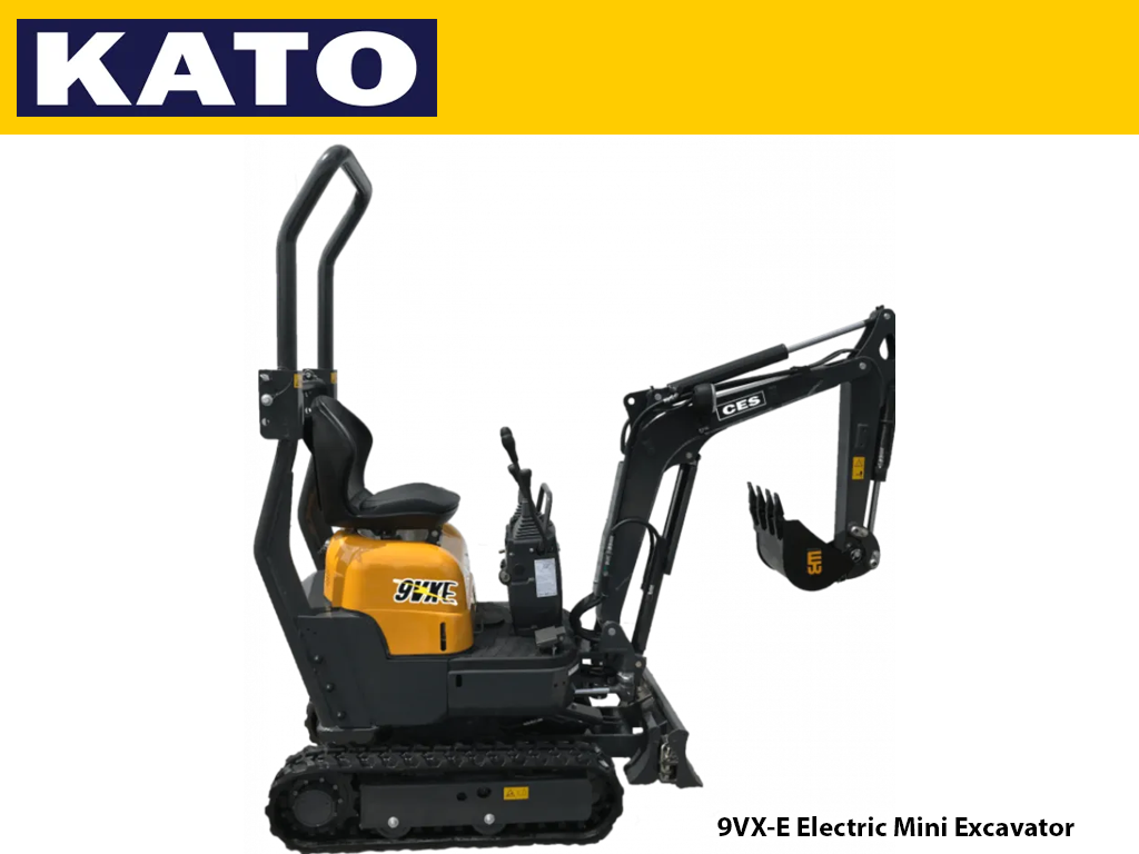 KATO 9VX-E Electric Mini Excavator