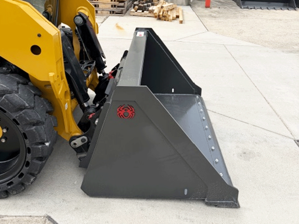 Spider Attachments Special High Capacity 60" wide 1 Yard Bucket