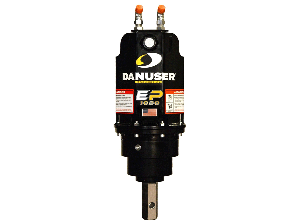 DANUSER EP auger systems for mini loaders