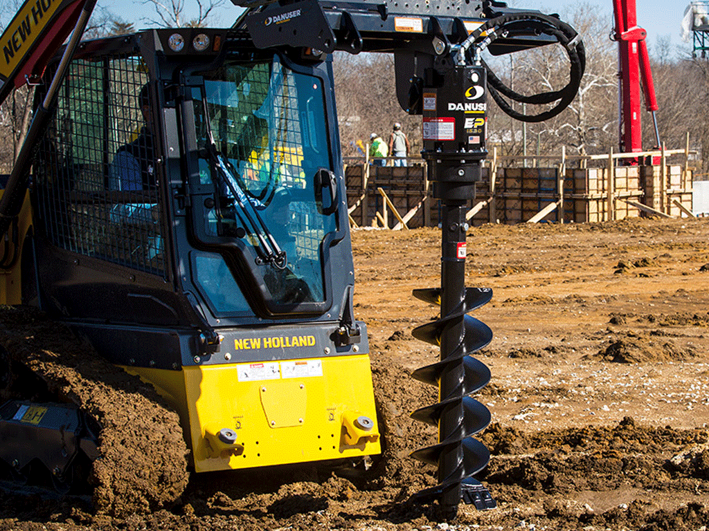 DANUSER EP auger systems for tractors