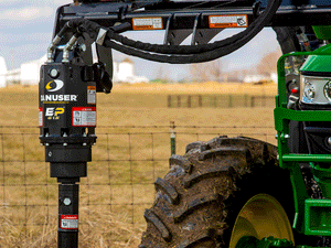 DANUSER EP auger systems for tractors