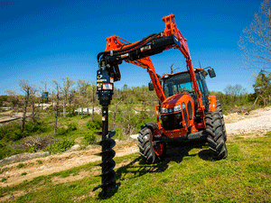DANUSER EP auger systems for tractors