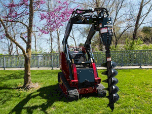 DANUSER EP auger systems for mini loaders