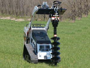 DANUSER EP auger systems for mini loaders