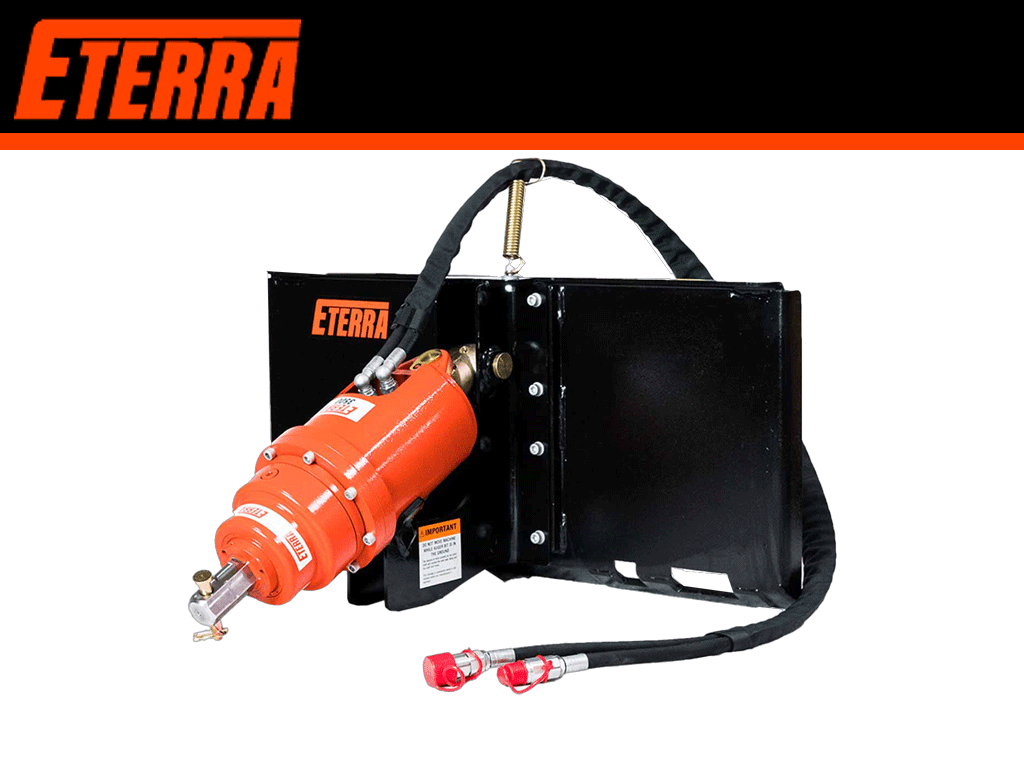 ETERRA auger drive for skid steer