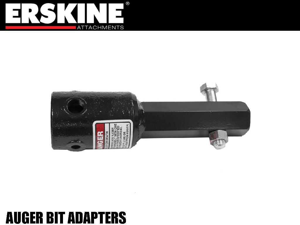 ERSKINE AUGER BIT ADAPTERS