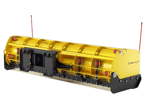 SnowWolf Apex Pusher XT (APXT) for backhoe loaders and compact wheel loaders