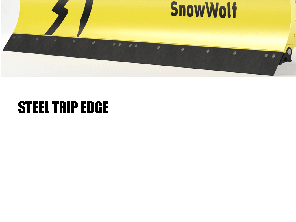 SnowWolf Apex Pusher XT (APXT) for backhoe loaders and compact wheel loaders
