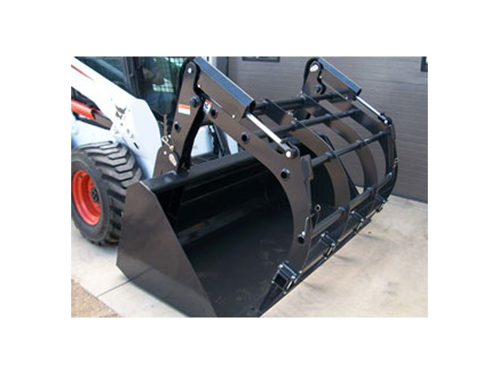 HAUGEN ROUND BALE GRAPPLE FOR SKID STEERS