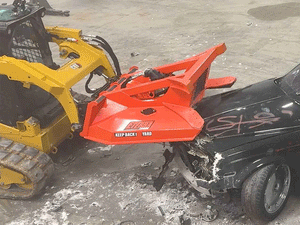 ETERRA Skid Steer Typhoon Clearing Mower Attachment