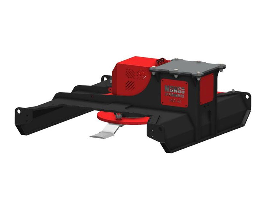 Mongo attachments rotary brush cutter for 6000 to 20000 lbs. excavators